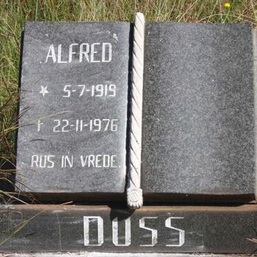 DUSS Alfred 1919-1976