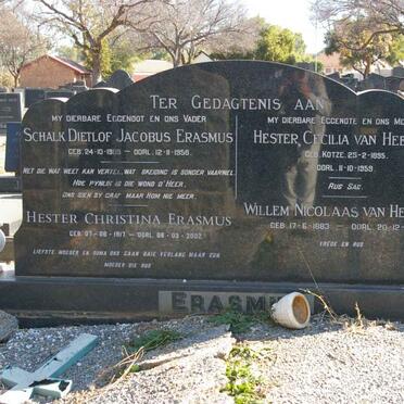 ERASMUS :: HEERDEN, van