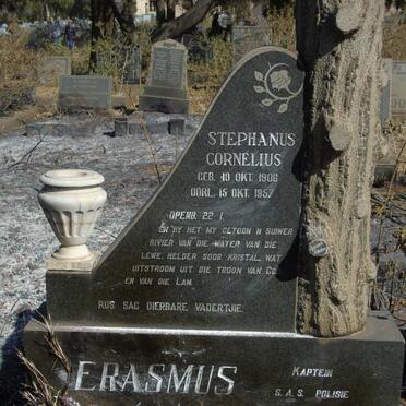 ERASMUS Stephanus Cornelius 1906-1957