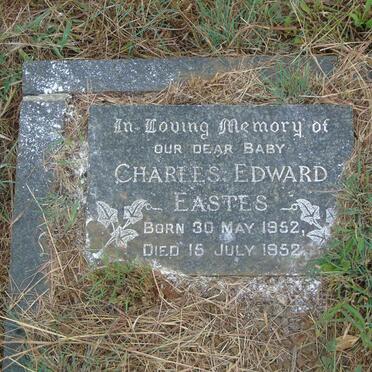 EASTES Charles Edward 1952-1952