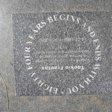 FRAETAS Frank Robert 1899-1960 &amp; Sarah Marina 1902-1986