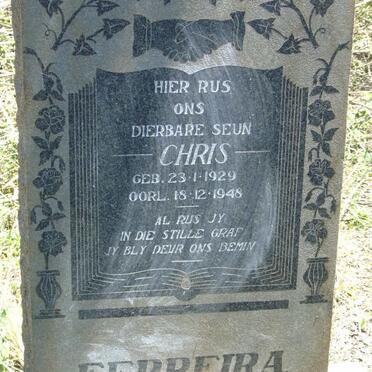 FERREIRA Chris 1929-1948