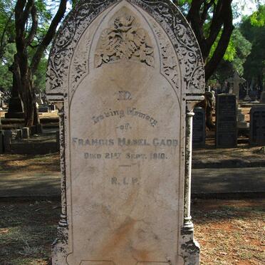 GADD Francis Mabel -1910