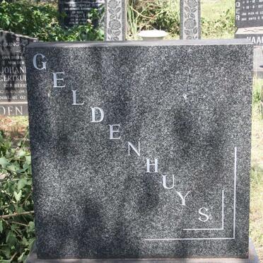 GELDENHUYS Hendrik Andries 1905-1966 &amp; Francina Jacoba SENEKAL 1911-1994