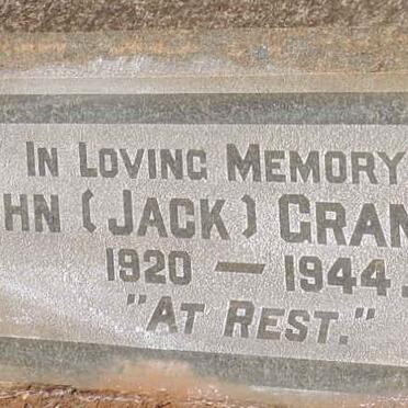 GRANTHAM John 1920-1944