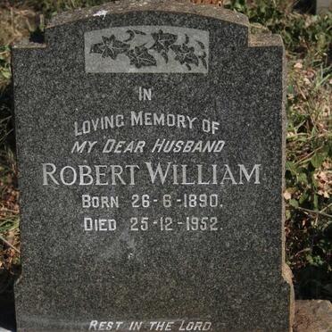 GRACE Robert William 1890-1952