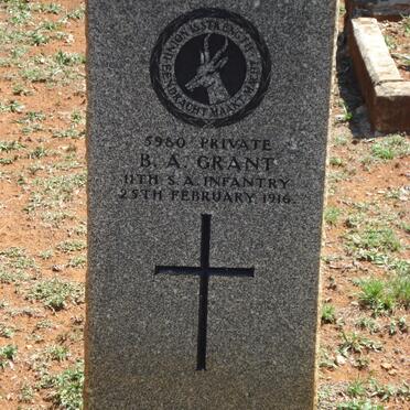GRANT B.A. -1916