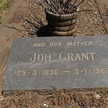 GRANT Joh 1898-1966