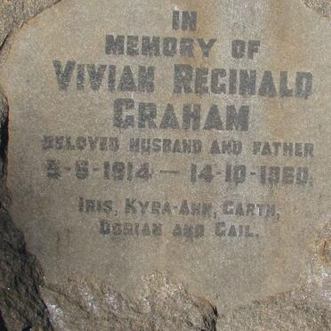 GRAHAM Vivian Reginald 1914-1960