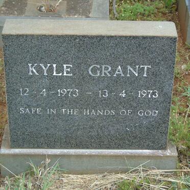 GRANT Kyle 1973-1973