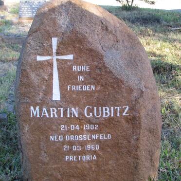 GUBITZ Martin 1902-1960