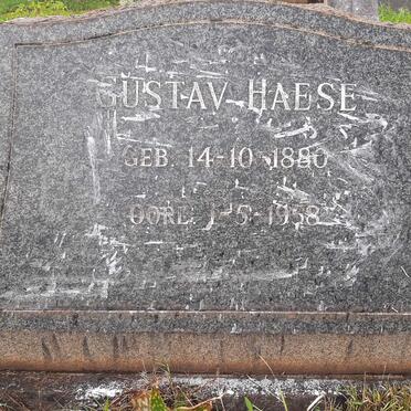 HAESE Gustav 1880-1958