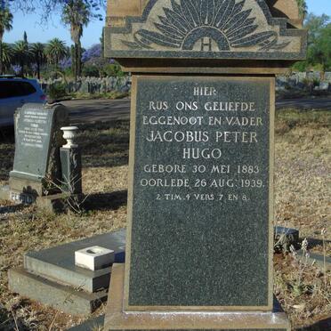 HUGO Jacobus Peter 1883-1939