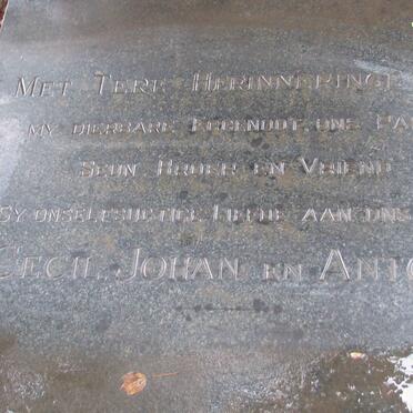 HUMAN Jan Hendrik 1917-1964