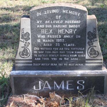 JAMES Rex Henry -1952