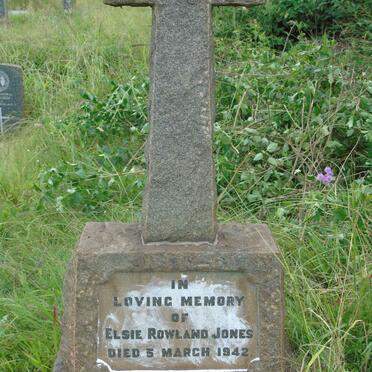 JONES Elsie Rowland -1942