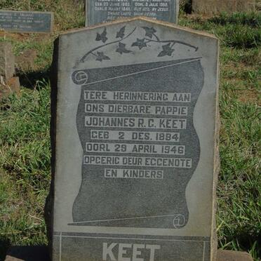 KEET Johannes R.G. 1884-1946