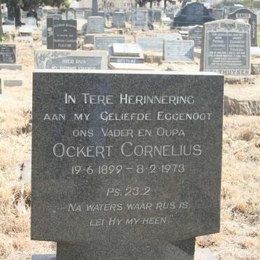 KLERK Ockert Cornelius, de 1899-1973