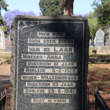 LAAR Willebrordus, van de -1941 &amp; Anna -1922
