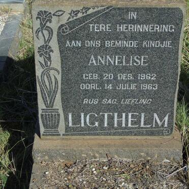 LIGTHELM Annelise 1962-1963