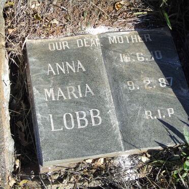 LOBB John 1911-1960 &amp; Anna Maria 1910-1987 _2