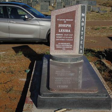 MABITSELA Joseph Lesiba 1939-2018