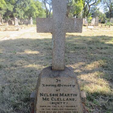 MCCLELLAND Nelson Martin 1912-1913