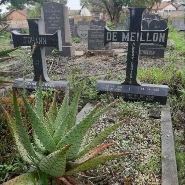 MEILLON Albert, de 1930-2002 &amp; Chrissie 1934- :: SWART Johann 1976-1998 