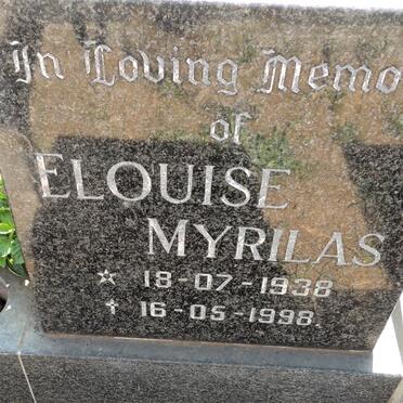 MYRILAS Elouise 1938-1998