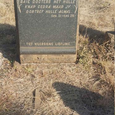 NIEKERK Johanna A., van  1924-1943