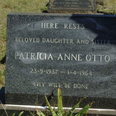 OTTO Joey nee CONNOR 1913-1963 :: OTTO Patricia Anne 1937-1964 :: CONNOR Anne