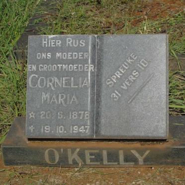 O'KELLY Cornelia Maria 1878-1947