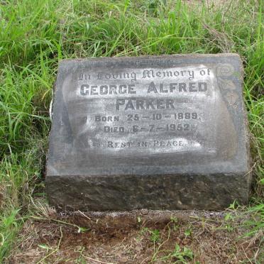 PARKER George Alfred 1889-1952
