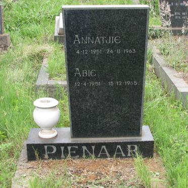 PIENAAR Abie 1951-1965 :: PIENAAR Annatjie 1951-1963