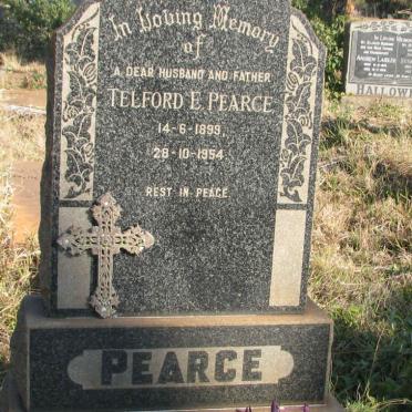 PEARCE Telford E. 1899-1954