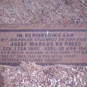 PREEZ Josef Markus, du 18?9-1941