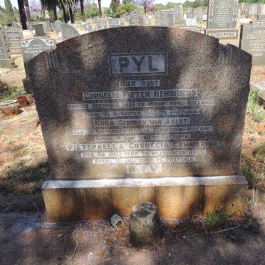 PYL Cornelis Pieter Hendricus 1861-1943 & Koba VAN AALST 1865-1948 :: PYL Pieternella Cornelia Commerina 1889-1968