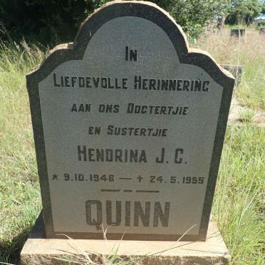 QUINN Hendrina J.C. 1946-1955
