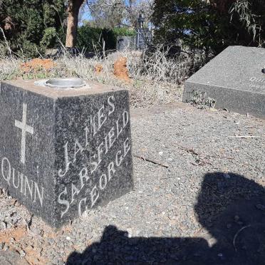 QUINN James Sarsfield George -1960 &amp; Anna Maria Bobbins