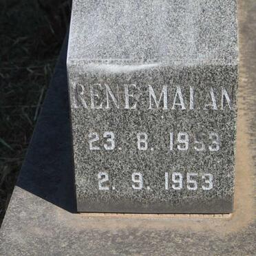 RAATS Christoffel Petrus 1907-1983 :: MALAN Rene 1953-1953_3