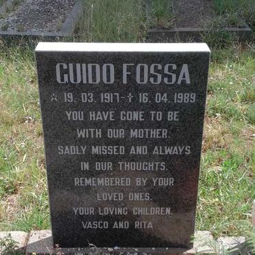 SADA Giuseppe Felice 1883-1958 :: FOSSA Guido 1917-1989