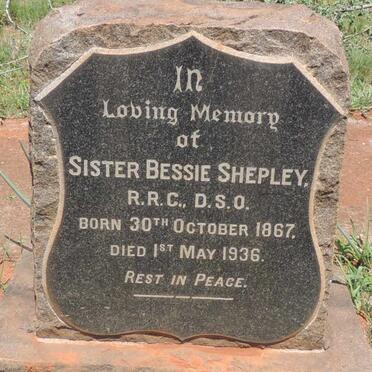 SHEPLEY Bessie 1867-1936