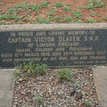 SLATER Victor 1876-1947