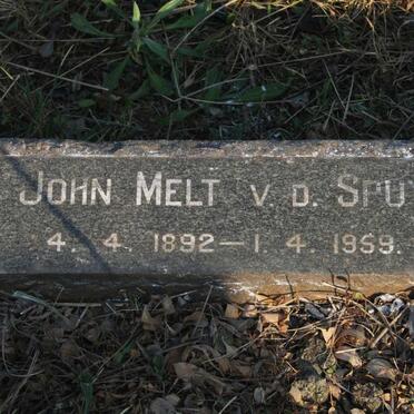 SPUY John Melt, v.d. 1892-1959