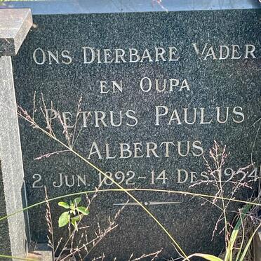 STEYN Petrus Paulus Albertus 1892-1954 &amp; Anna Catharina nee HEYNS 1898-1954