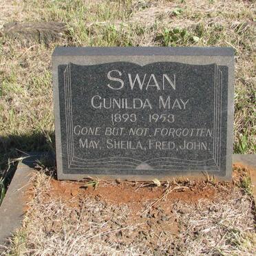 SWAN Gunilda May 1893-1953