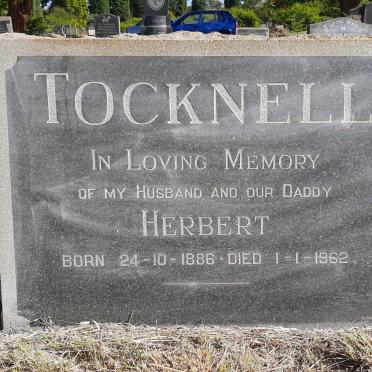 TOCKNELL Herbert 1886-1962