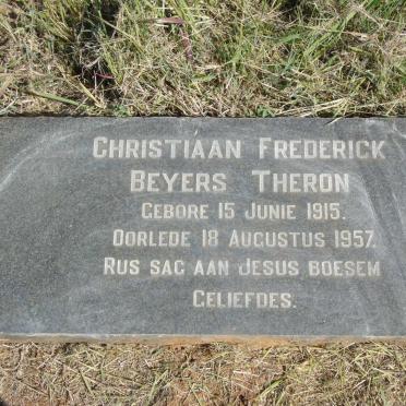 THERON Christiaan Frederick Beyers 1915-1957