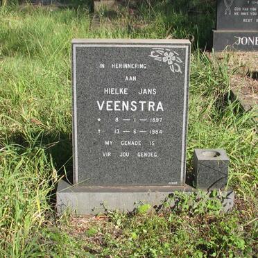 VEENSTRA Hielke Jans 1897-1984