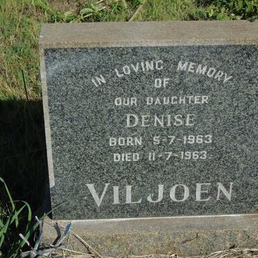 VILJOEN Denise 1963-1963